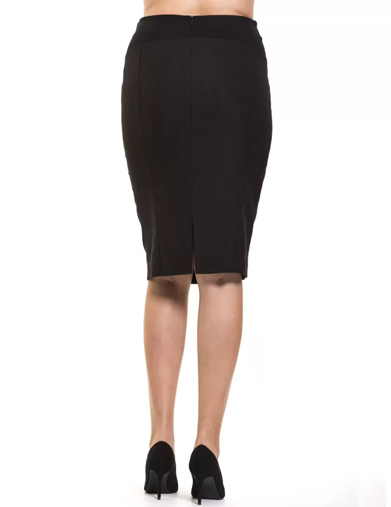 Gonna tubino a quadri L. P.