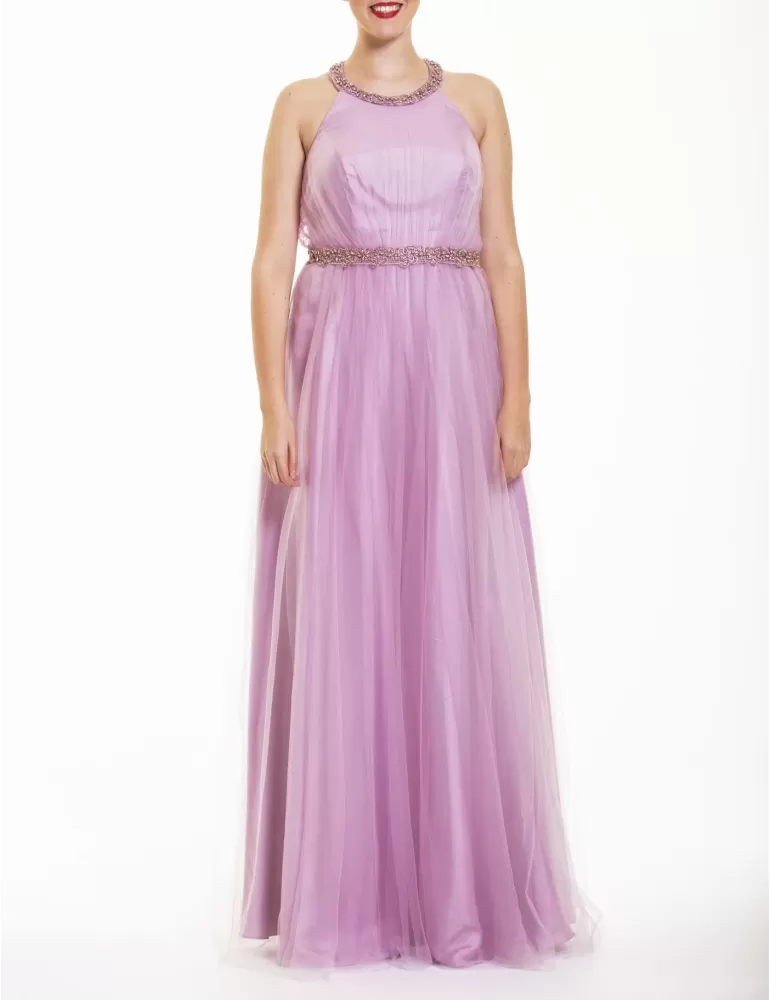 Sonia Peña Rosa Tüll langes Kleid Sonia Peña Rosa Tüll langes Kleid