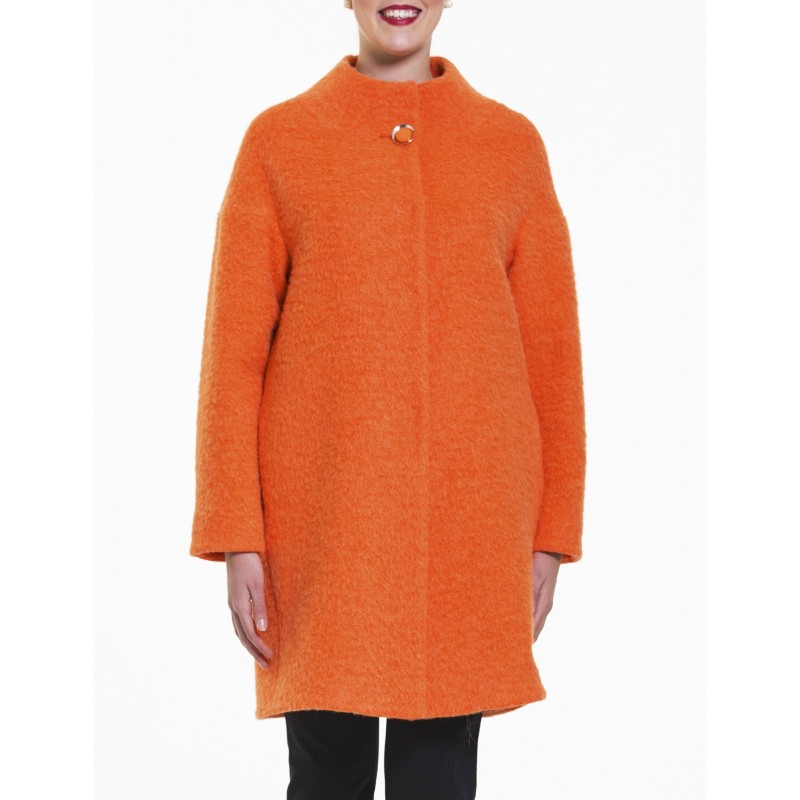 Cappotto arancio Laura Caponi Soft Couture
