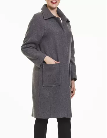 Cappotto grigio Calaluna 2