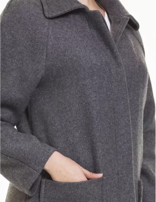 Cappotto grigio Calaluna