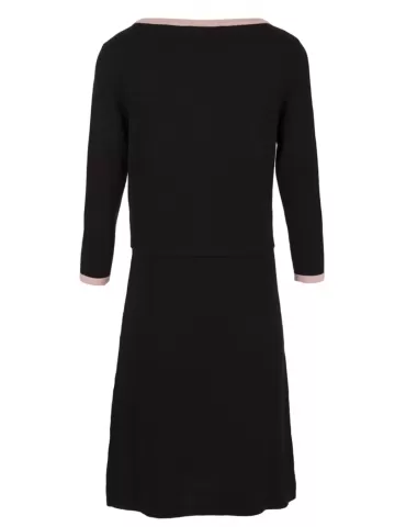 Abito in lana Ananke con finto giacchino 2