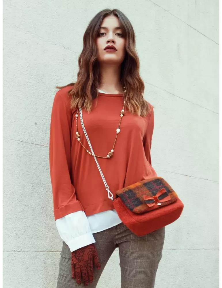 Maglia arancione Zanetti 1965 Maglia arancione Zanetti 1965