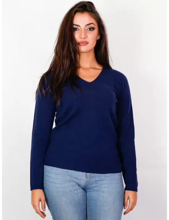 Maglione lupetto cashmere rosso fragola Riva Tricot
