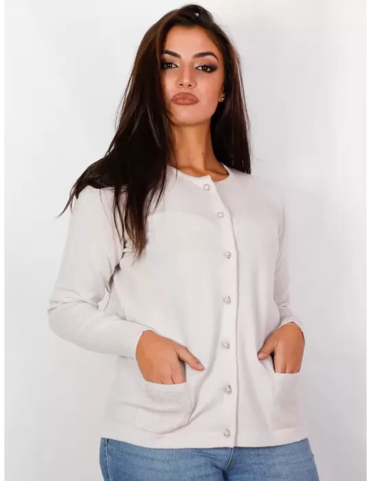 Giacca cashmere coreana marrone lurex bronzo Musetti
