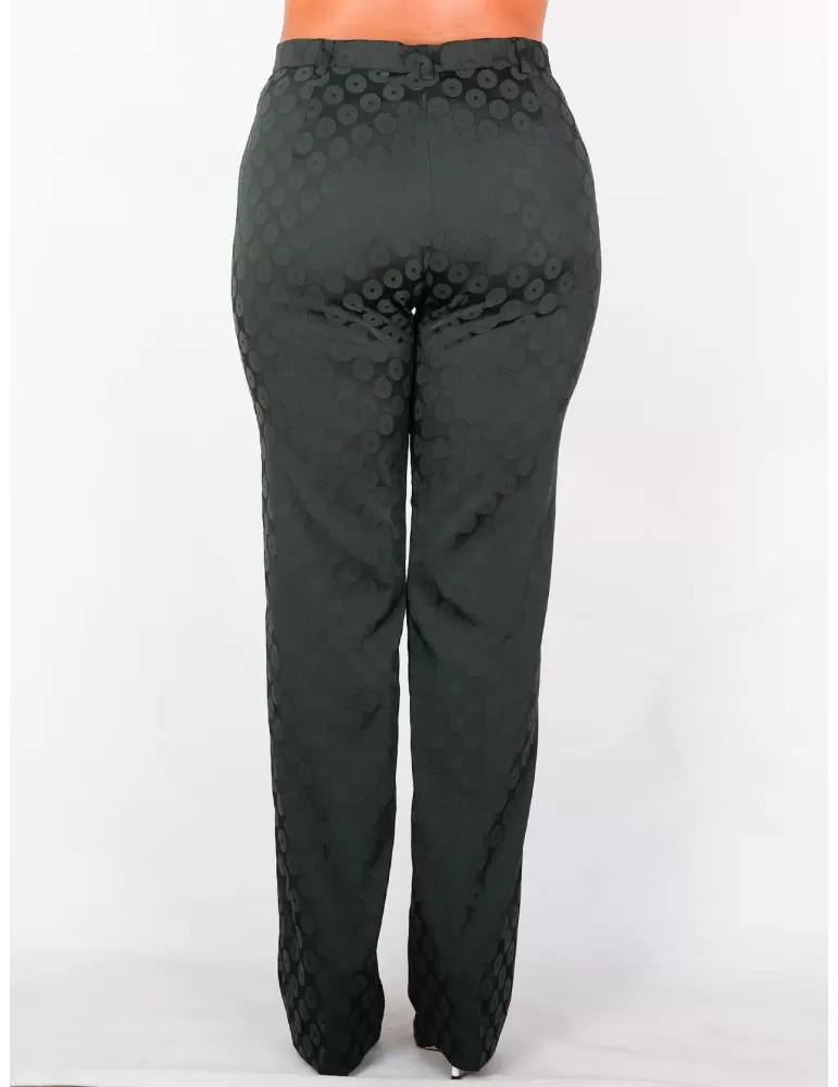 L. Pucci Italian fashion designer classy Black Trousers