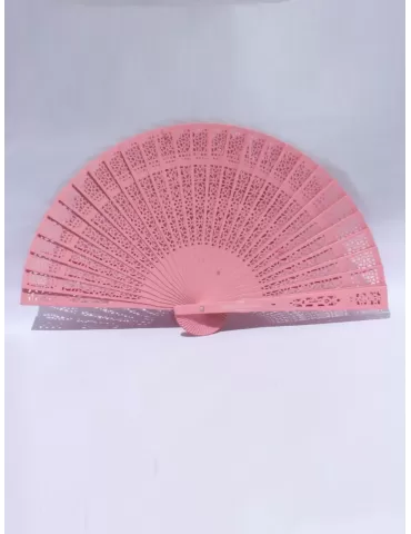 Black bamboo wedding fan