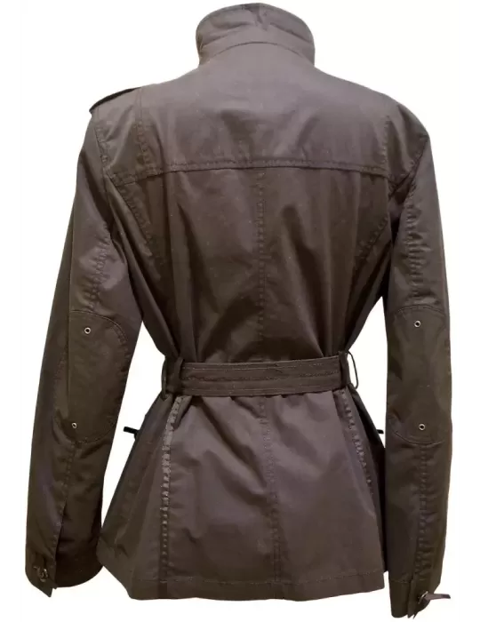 Online sale jacket with buttons and patches